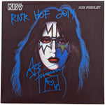 Ace Frehley Autographed KISS Solo Vinyl Album w/ RNR HOF 2014 Inscription