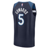 Anthony Edwards Fanatics Youth Navy Minnesota Timberwolves Fast Break Replica Icon Edition Jersey Jerseys Fanatics