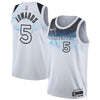 Anthony Edwards Nike White Minnesota Timberwolves 2024-25 City Edition Swingman Jersey Jerseys Nike