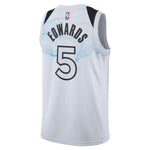 Anthony Edwards Nike White Minnesota Timberwolves 2024-25 City Edition Swingman Jersey Jerseys Nike