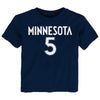 Anthony Edwards Minnesota Timberwolves Toddler Navy Player T-Shirt