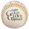 RARE - NEVER BEFORE OFFERED! Ace Frehley Autographed GOLD Rawlings Official Major League Baseball Autographs FanHQ