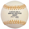 RARE - NEVER BEFORE OFFERED! Ace Frehley Autographed GOLD Rawlings Official Major League Baseball Autographs FanHQ