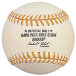 RARE - NEVER BEFORE OFFERED! Ace Frehley Autographed GOLD Rawlings Official Major League Baseball Autographs FanHQ