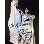 Ace Frehley Autographed & Inscribed "I'm A Plumber" 8x10 Photo