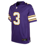 Jordan Addison Youth Minnesota Vikings Purple Nike Classic Game Jersey Kids Nike   