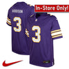 AVAILABLE IN-STORE ONLY! Jordan Addison Youth Minnesota Vikings Purple Nike Classic Game Jersey Jersey Nike   