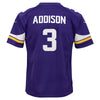 Jordan Addison Youth Minnesota Vikings Purple Nike Game Jersey Kids Nike   