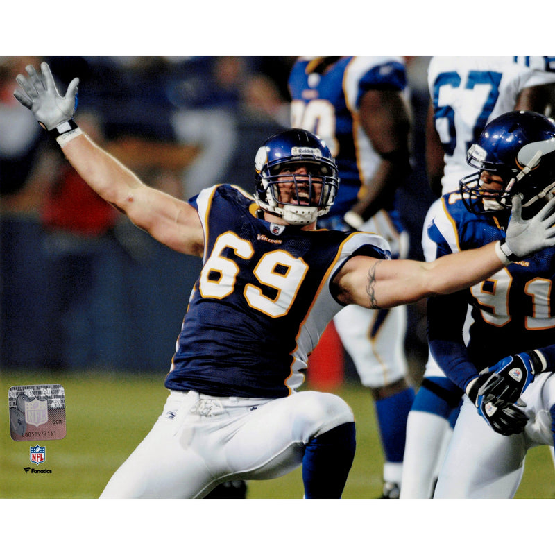 Jared Allen Unsigned Minnesota Vikings 8x10 Photo Collectibles Fan HQ