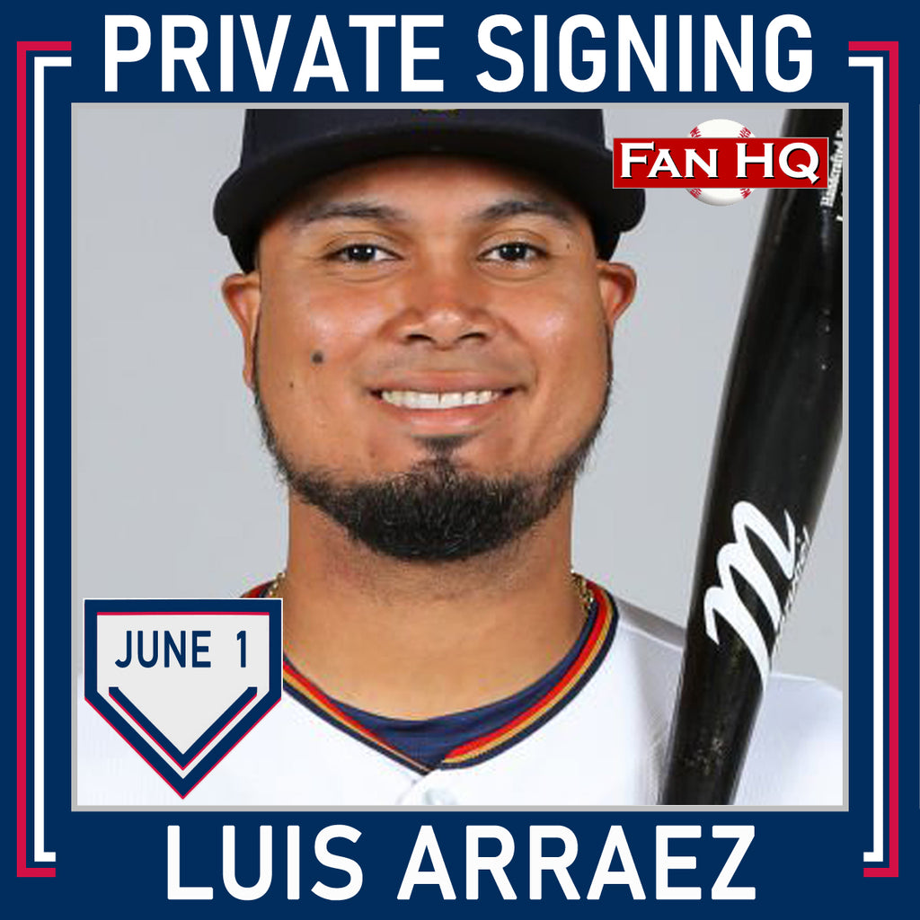 Luis Arraez Private Signing Autograph (Your Item) Event Tickets Fan HQ