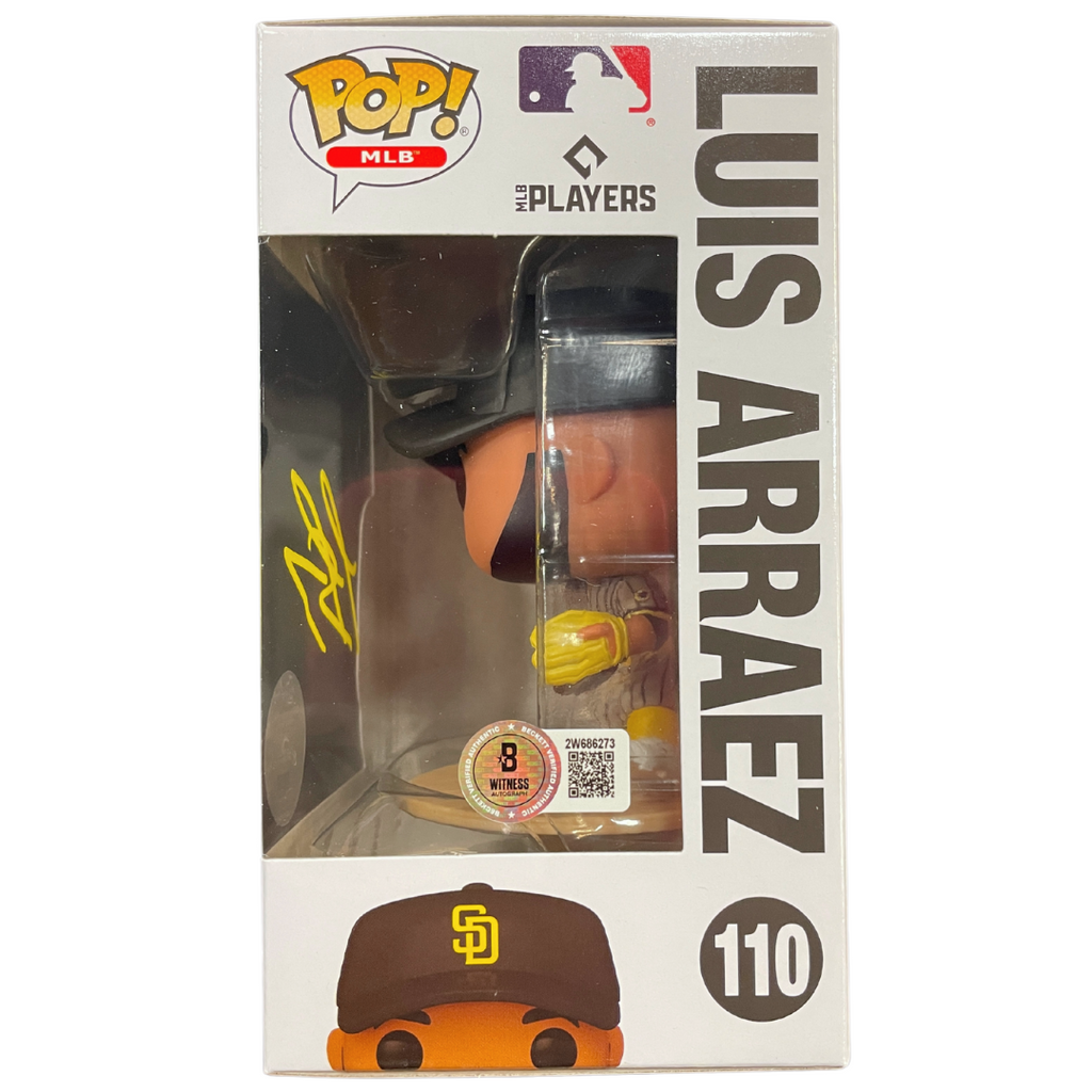Luis Arraez Autographed Funko Pop! Vinyl Figure San Diego Padres Autographs FanHQ