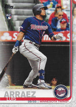 PRE-ORDER: Luis Arraez Autographed Baseball Card (Various To Choose From) Autographs FanHQ 2019 Topps Update RC