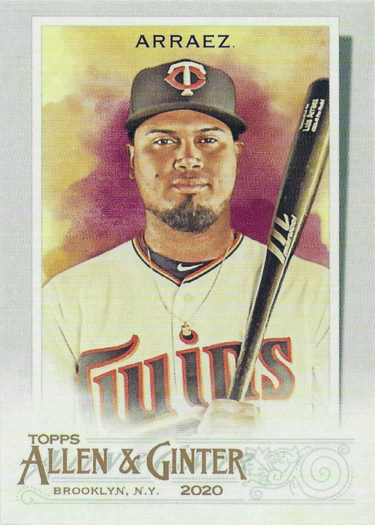 PRE-ORDER: Luis Arraez Autographed Baseball Card (Various To Choose From) Autographs FanHQ 2020 Allen & Ginter