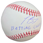 Luis Arraez Autographed Rawlings OMLB Baseball w/ Batting Champ 2022 2023 2024 Inscription Autographs FanHQ