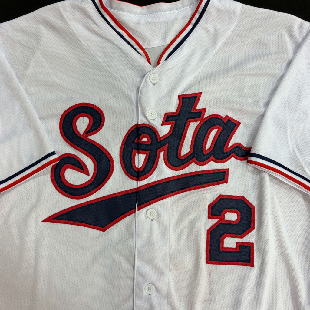 Luis Arraez Autographed Pro-Style Jersey Autographs Fan HQ