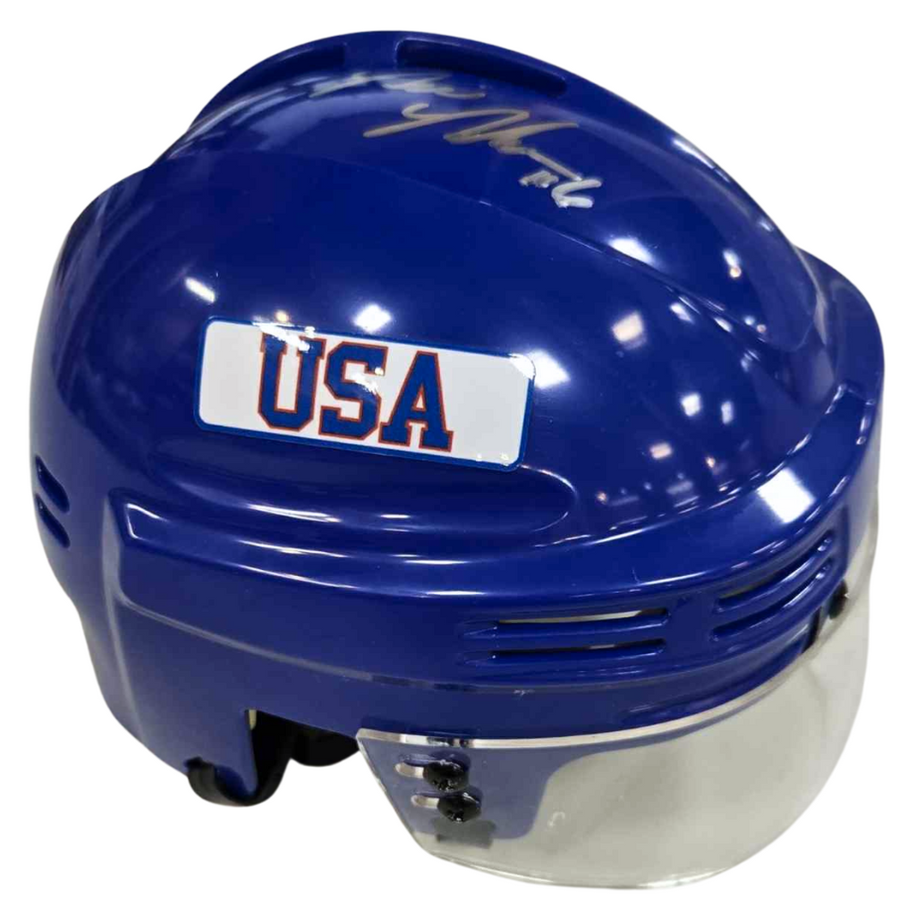 Bill Baker Autographed Royal Blue Mini Helmet Autographs FanHQ
