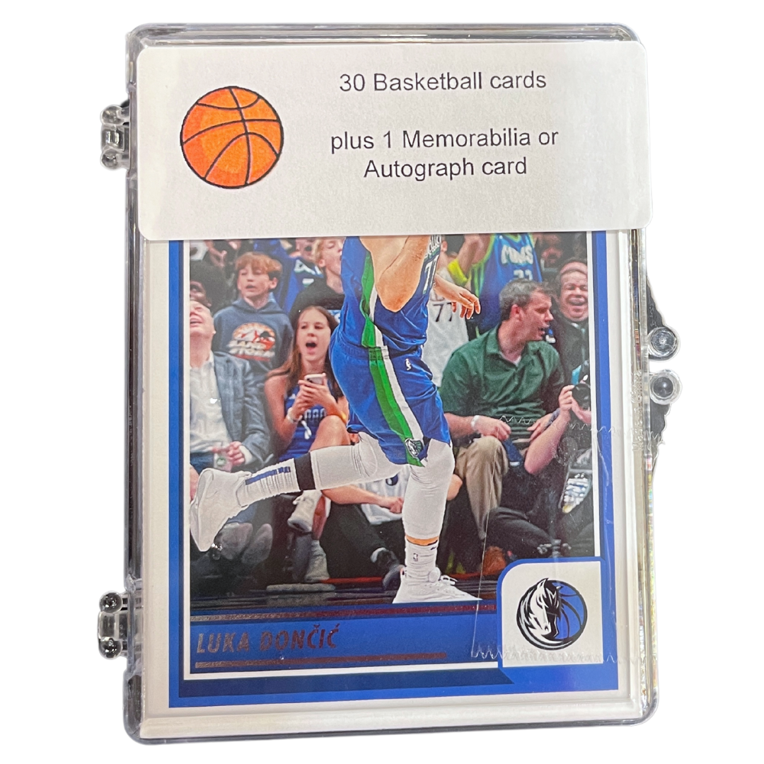 NBA 30 Basketball Card Mystery Box w/ 1 Certified Autograph