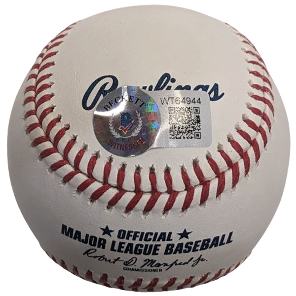 Shane Bieber Autographed Rawlings Official Major League Baseball w/ 2020 AL Cy Young Inscription Autographs FanHQ   