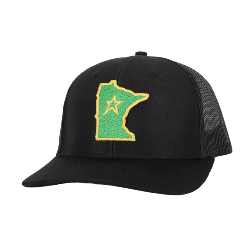 SotaStick MN North State Black Trucker Hat Hats SotaStick