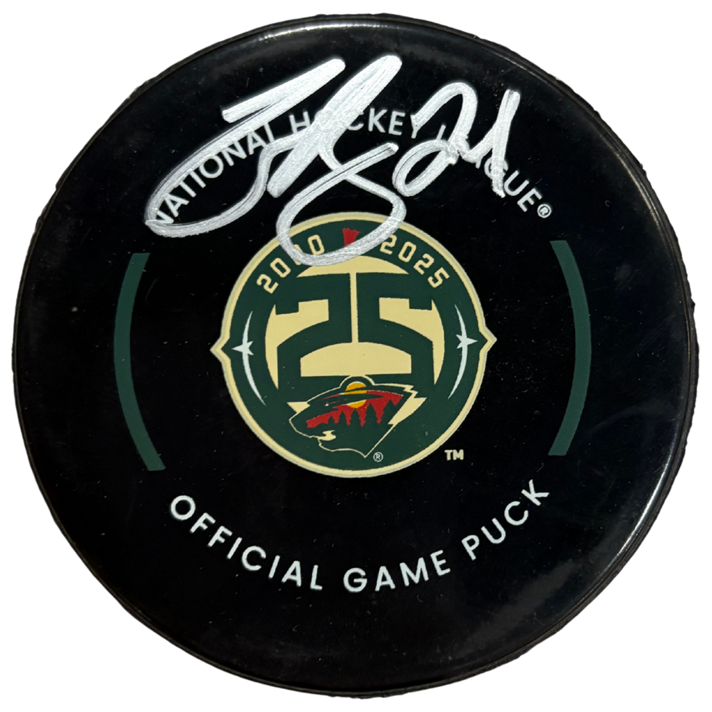 ゲオルギ・アパキーゼ「リハーサルの後」サイン入 R206/250 78×64cm Zach Bogosian Autographed Minnesota Wild 25th Anniversary Official