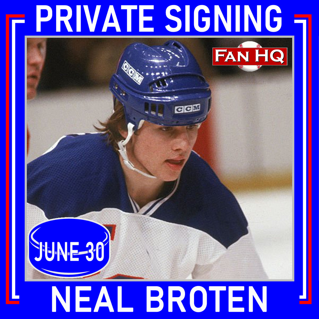 Neal Broten Private Signing Autograph (Your Item) Autographs Fan HQ   