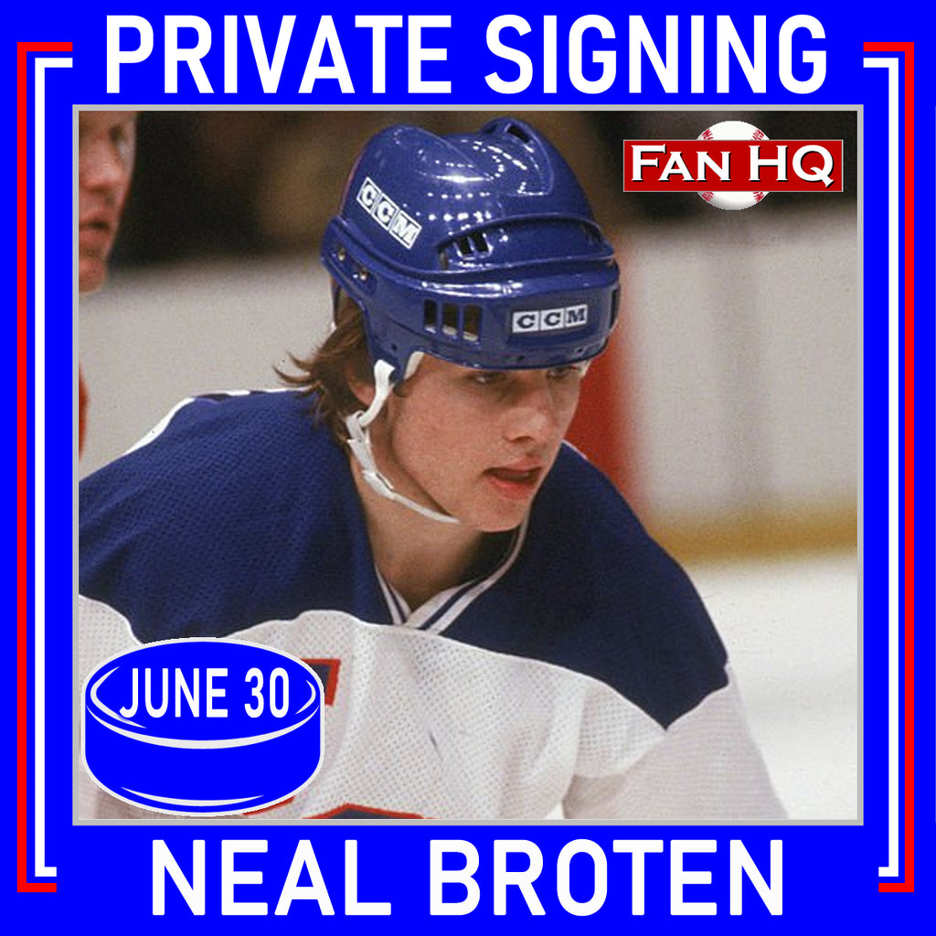 Neal Broten Private Signing Autograph (Your Item) Autographs Fan HQ   