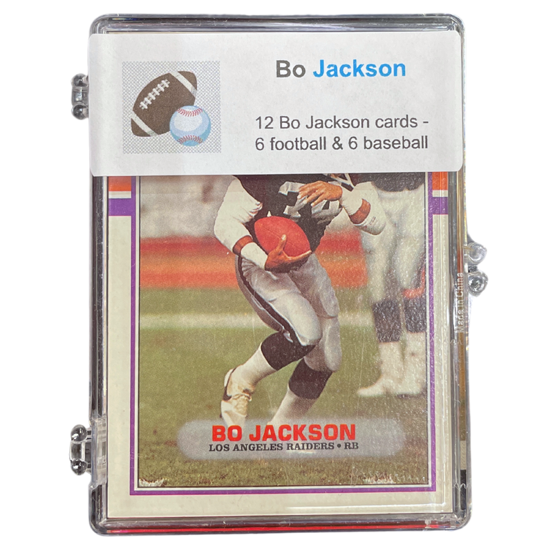 Bo Jackson Player Card Case Trading Cards Fan HQ   