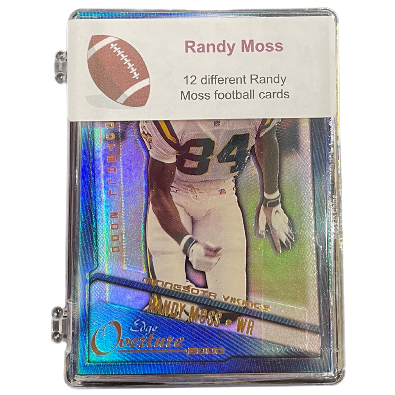 Randy Moss Player Card Case Trading Cards Fan HQ   