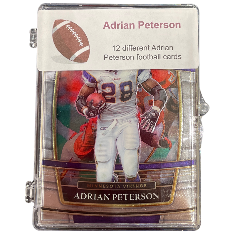 Adrian Peterson Player Card Case Trading Cards Fan HQ   