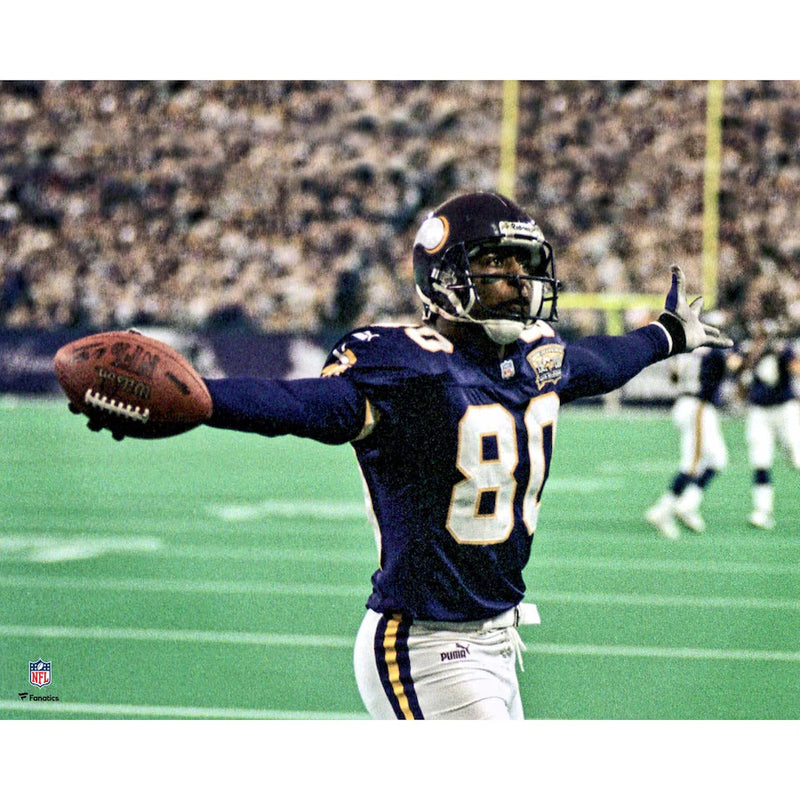 Cris Carter Unsigned Minnesota Vikings 8x10 Photo Collectibles Fan HQ