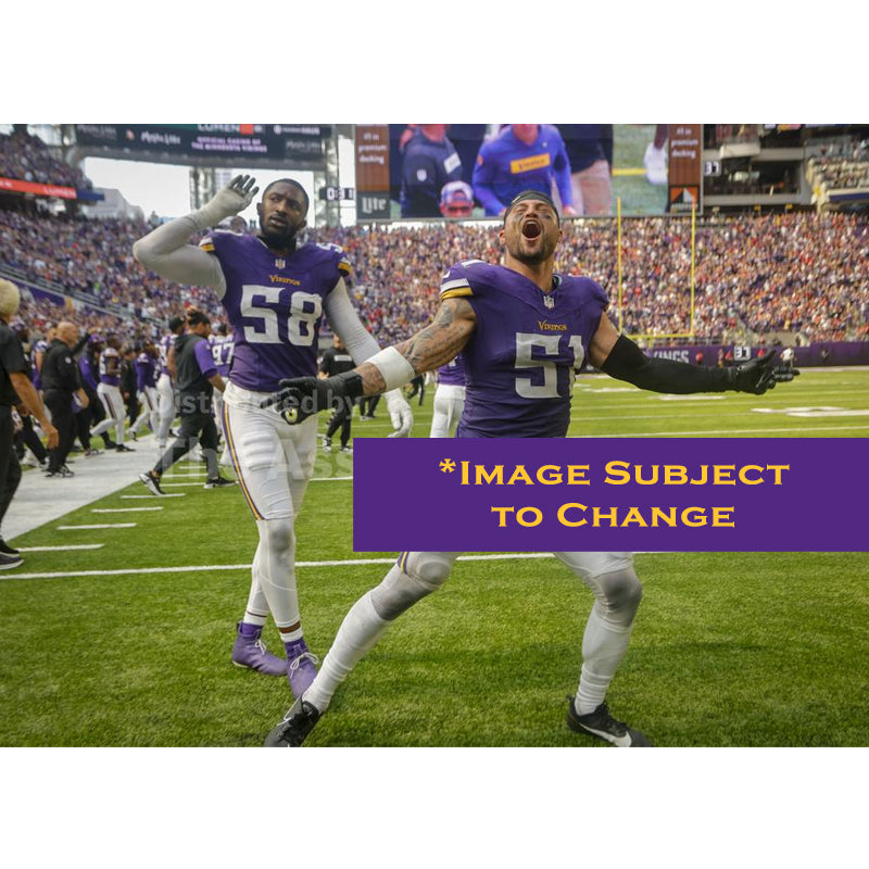 PRE-ORDER: Blake Cashman Autographed Minnesota Vikings 8x10 Photo (Choose From List) Autographs FanHQ Celebration Autograph Only