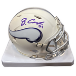 Blake Cashman Autographed Minnesota Vikings Winter Warrior Mini Helmet