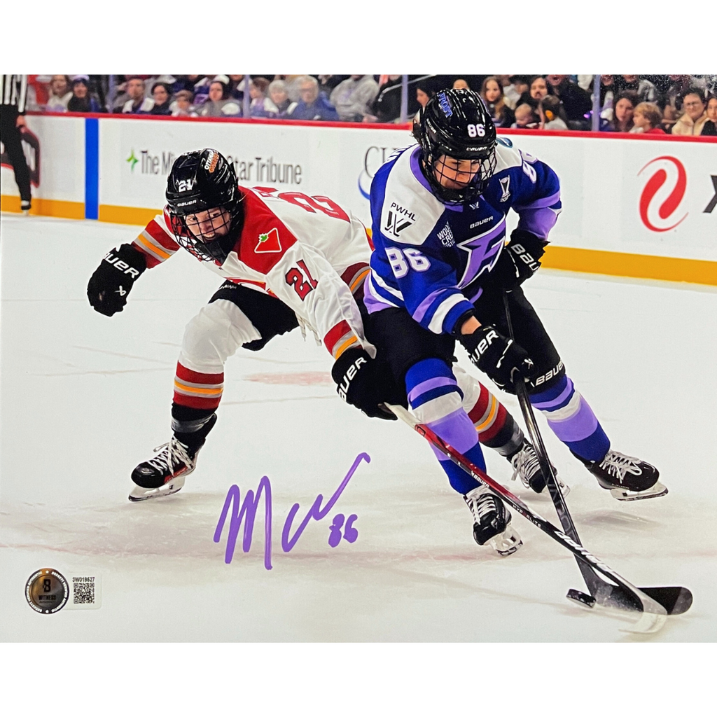 Michela Cava Autographed Minnesota Frost 8x10 Photo Autographs FanHQ