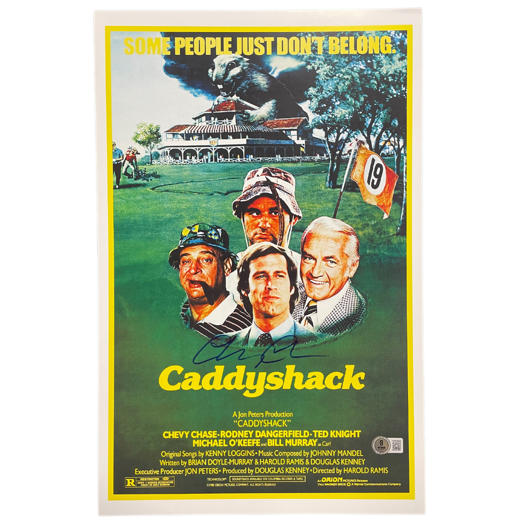 Chevy Chase Autographed Caddyshack 11x17 Photo Autographs FanHQ