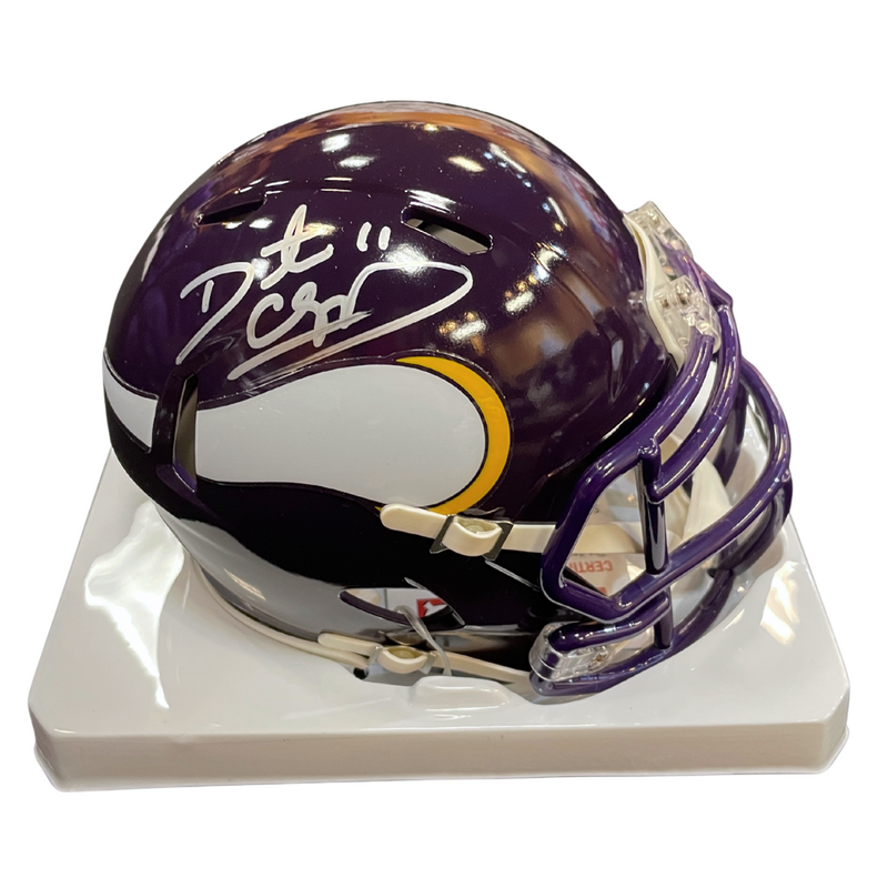 Daunte Culpepper Autographed Minnesota Vikings Mini Helmet