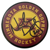 Natalie Darwitz Autographed Minnesota Golden Gophers Logo Puck Autographs FanHQ   