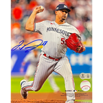 Jhoan Duran Autographed Minnesota Twins 8x10 Photo Autographs Fan HQ   