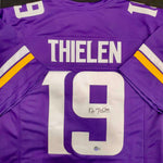 Adam Thielen Autographed Purple Pro-Style Jersey Autographs FanHQ   