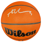 Anthony Edwards Autographed Wilson NBA Replica Basketball Autographs FanHQ   