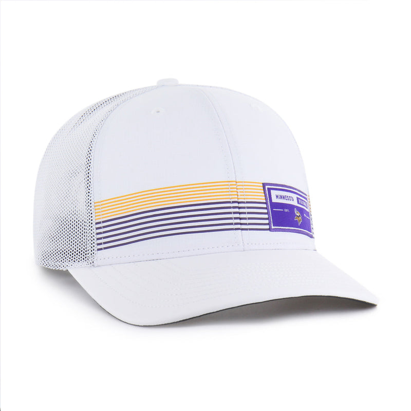 Minnesota Vikings '47 Brand White Rangefinder Strap Trucker Hat