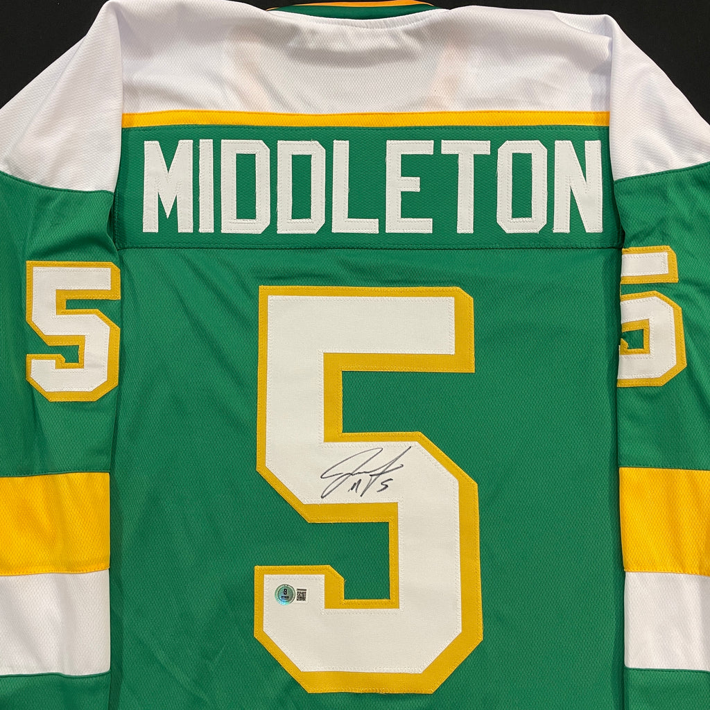 Jake Middleton Autographed Pro-Style Alternate Jersey Autographs Fan HQ