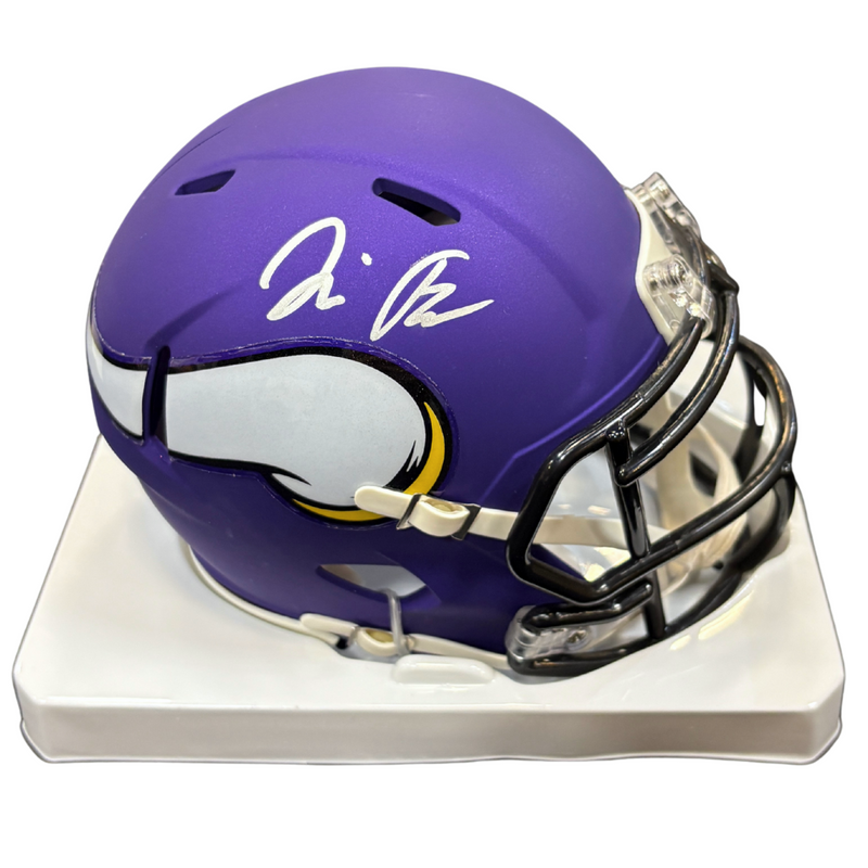 Tai Felton Autographed Minnesota Vikings Speed Mini Helmet