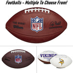 PRE-ORDER: Brian Flores Autographed Full Size Football (Choose From List) Autographs FanHQ