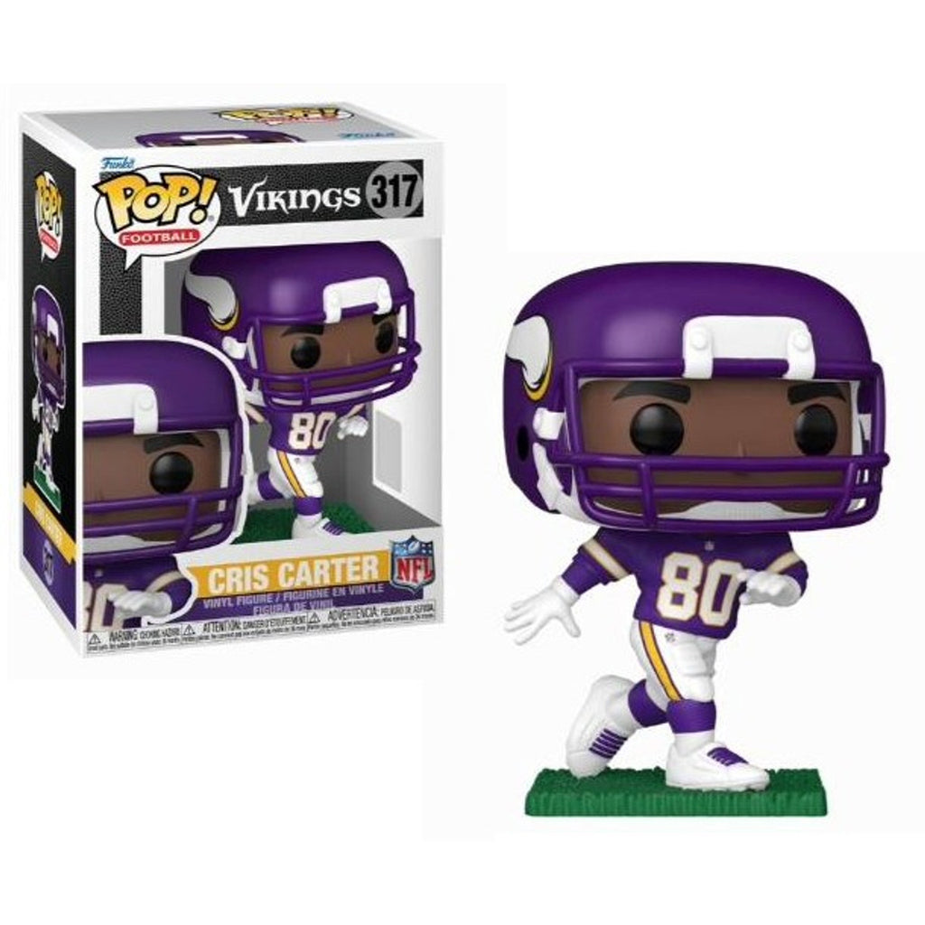Cris Carter Funko Pop! Vinyl Figure Minnesota Vikings Collectibles Funko