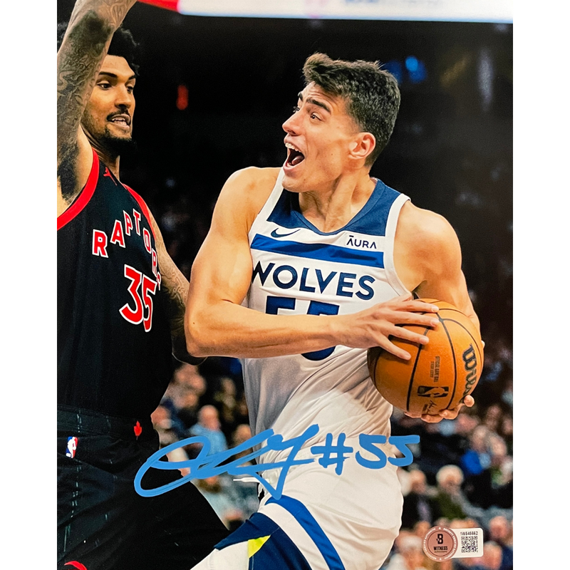 Luka Garza Autographed Minnesota Timberwolves 8x10 Photo Autographs Fan HQ   