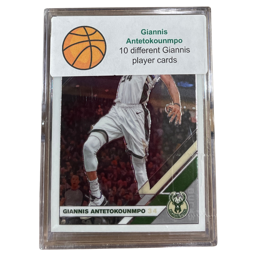 Giannis Antetokounmpo Player Card Case Trading Cards Fan HQ