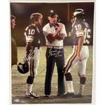Fran Tarkenton and Bud Grant Signed and Inscribed 16x20 Photo Autographs Fan HQ   