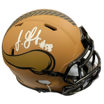 Jonathan Greenard Autographed Minnesota Vikings Salute To Service Mini Helmet Autographs FanHQ   