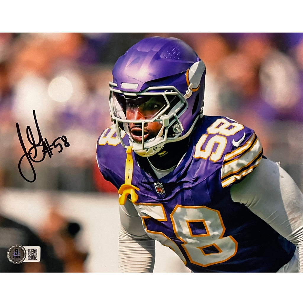 Jonathan Greenard Autographed Minnesota Vikings 8x10 Photo Autographs FanHQ