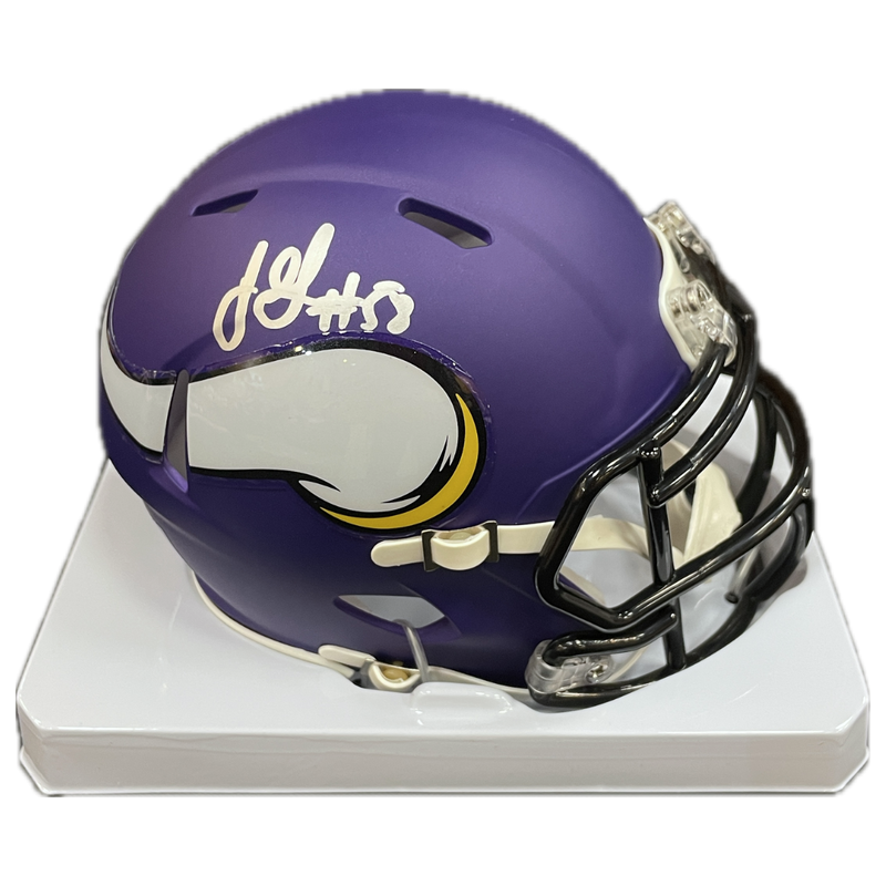 Jonathan Greenard Autographed Minnesota Vikings Speed Mini Helmet Autographs FanHQ   